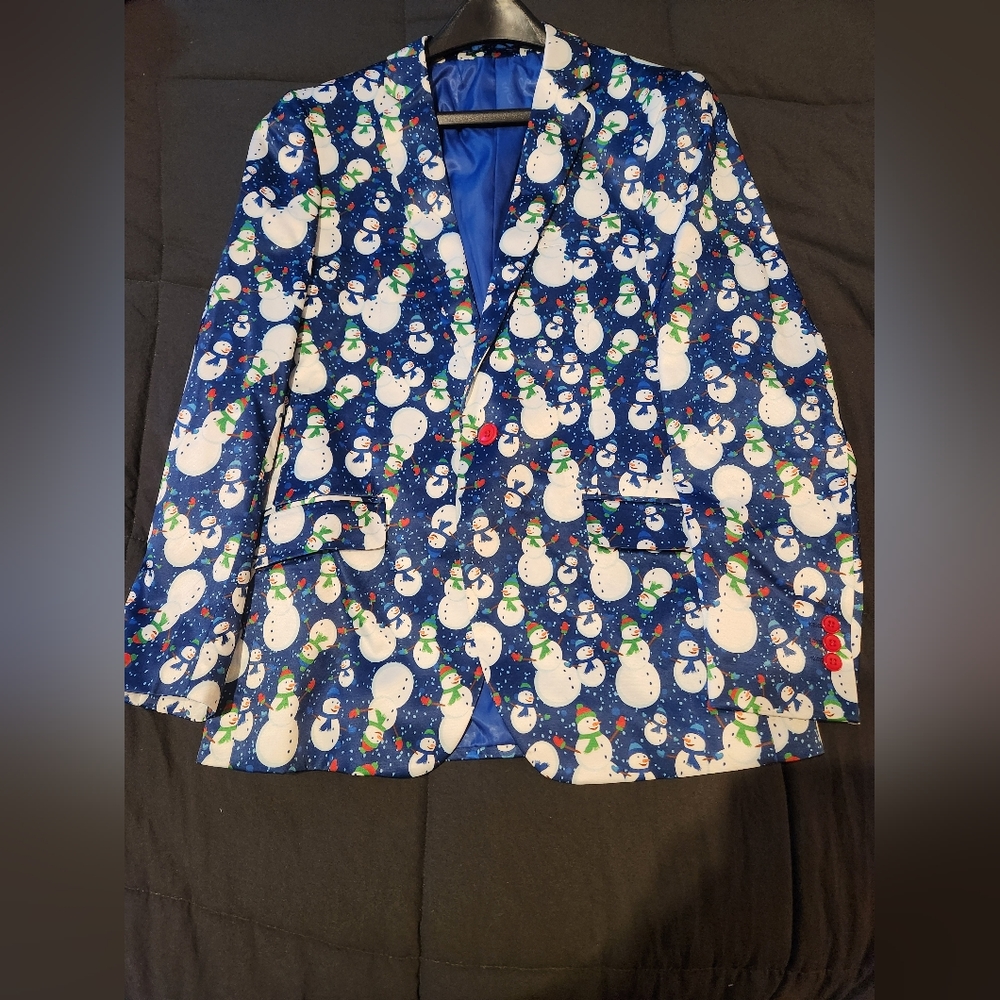 Suslo Snowmen suit jacket